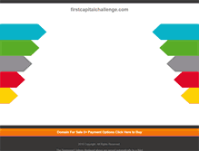 Tablet Screenshot of firstcapitalchallenge.com